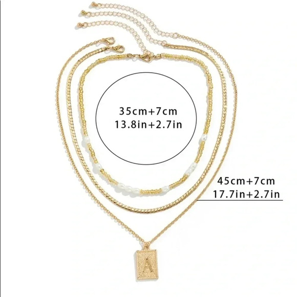 🆕Imitation Pearls Clavicle Snake Bone Chain Layer Necklace🆕 - Picture 11 of 11